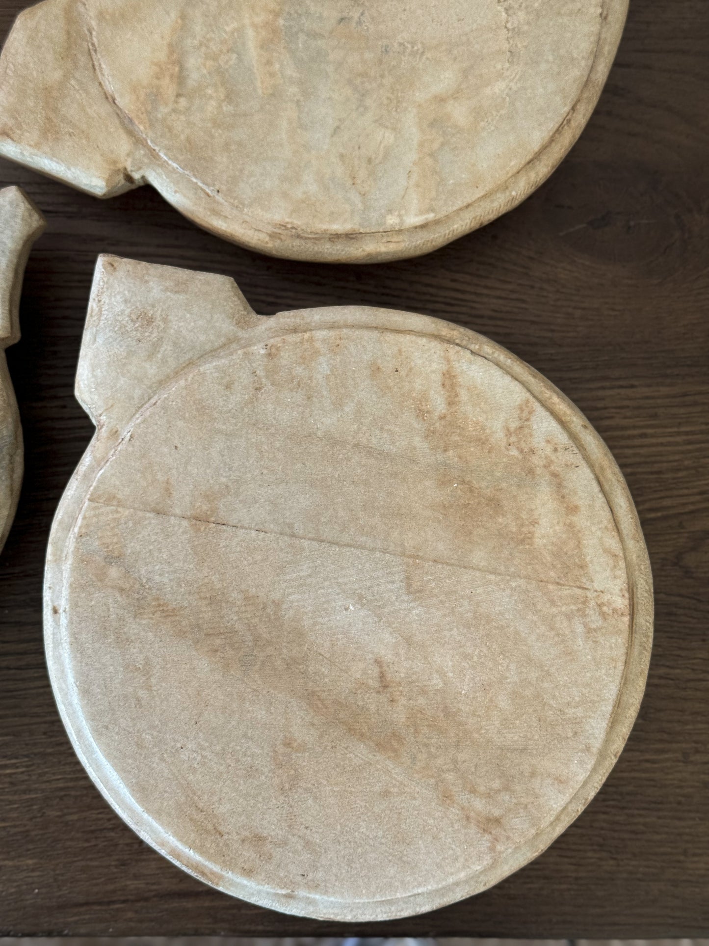 Vintage Marble Chapati Boards no.1-3