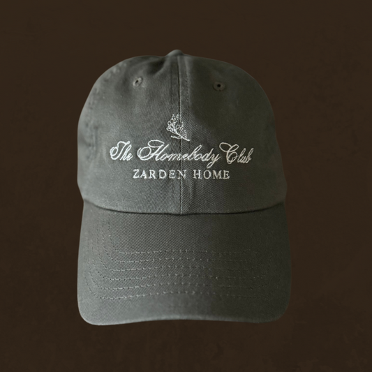 The Homebody Club baseball cap