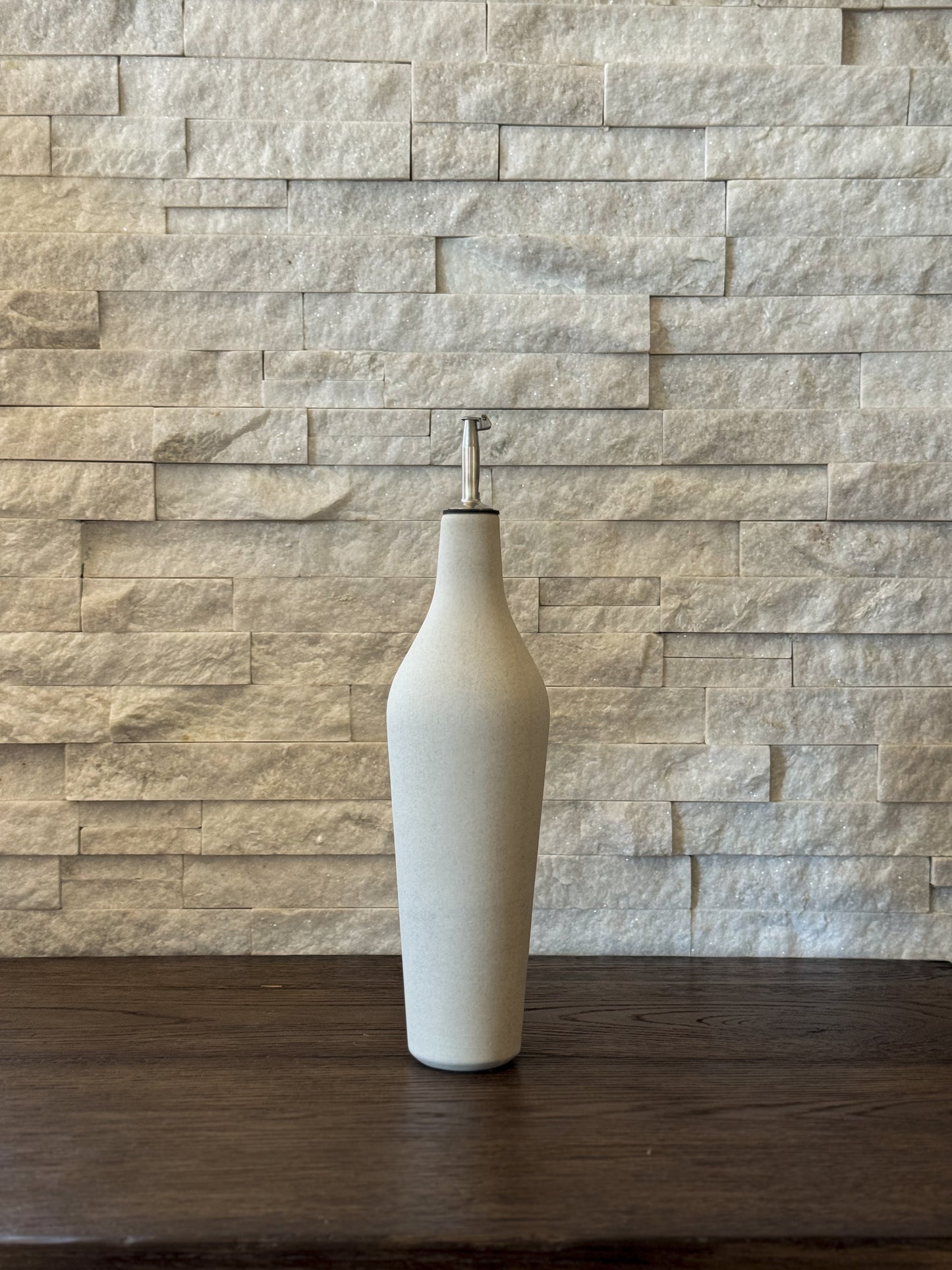 Oil Cruet | Raw Stoneware