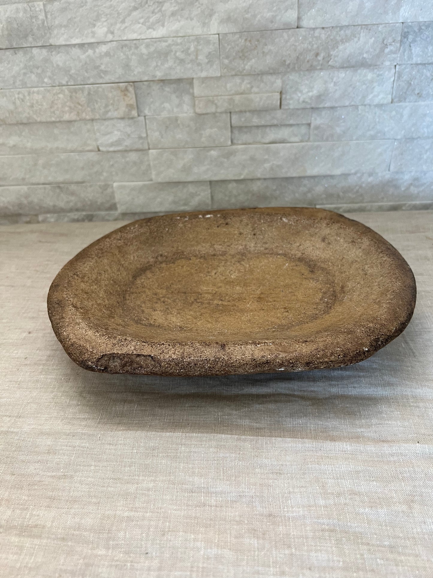 Oval stone plates no.1-2