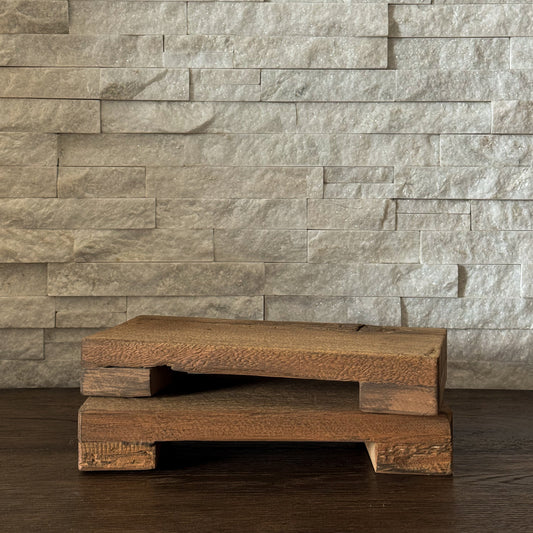 Elm Wood Trivet Riser