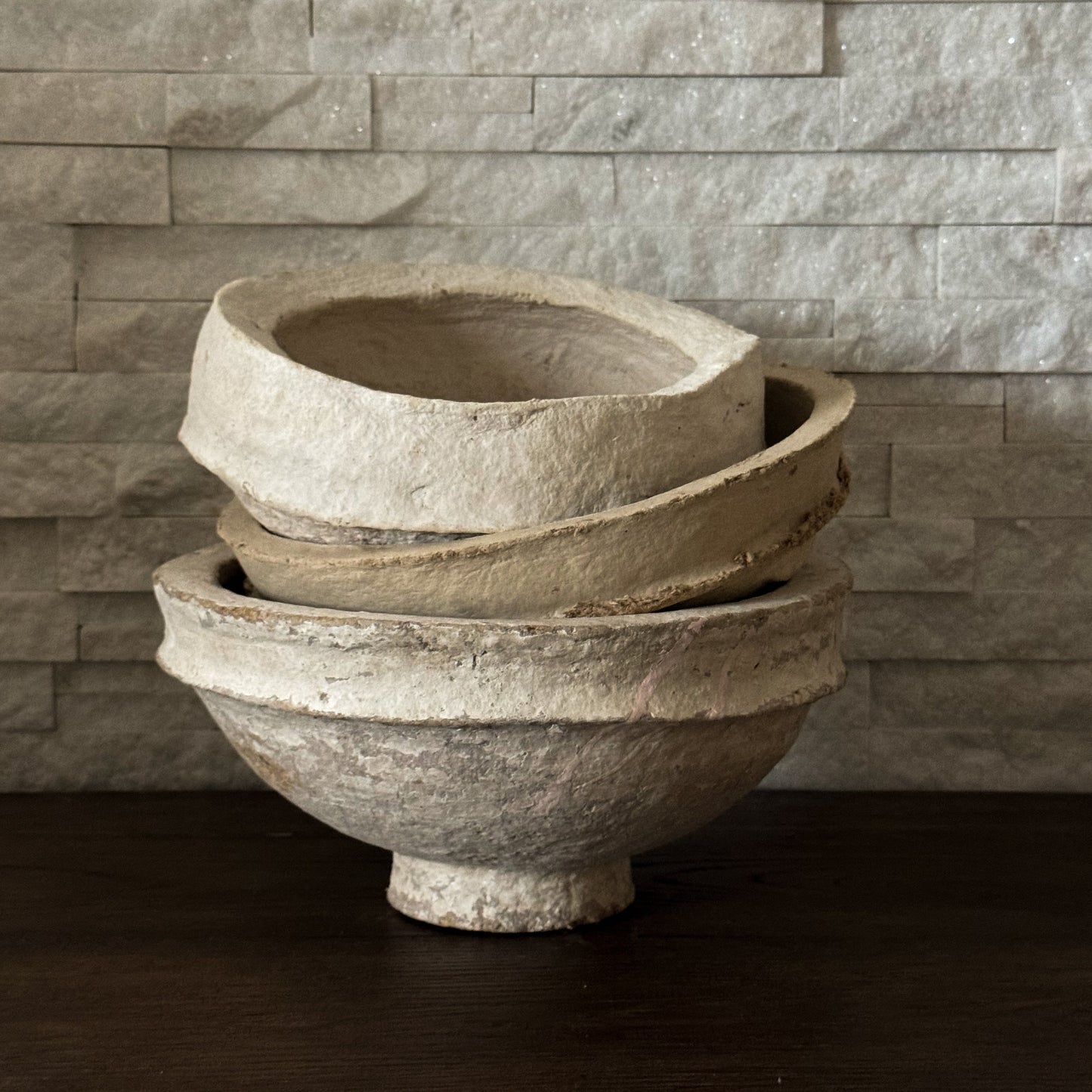 Paper Mache Bowls - Medium