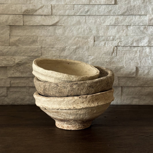 Paper Mache Bowls - Small