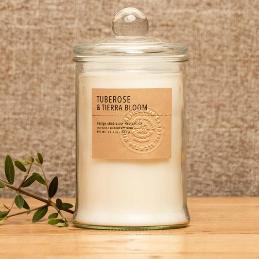 Tuberose & Tierra Bloom Scented Candle