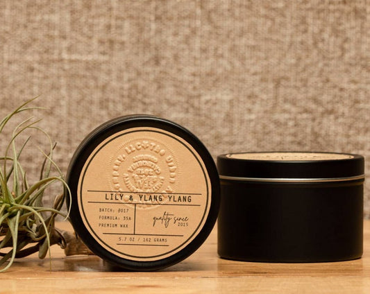 Lily & Ylang Ylang Scented Travel Tin Candle